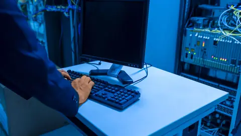 サーバールームの設備のイメージ写真